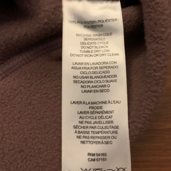 Calvin Klein Performance outdoor mock neck ladies fleece, zip up jacket - Picture 9 of 10